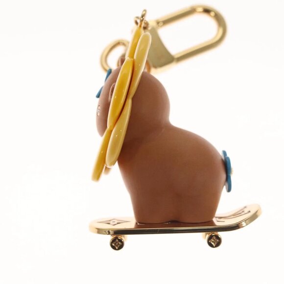 LOUIS VUITTON Petula Skate Charm metal Yellow - Picture 7 of 16